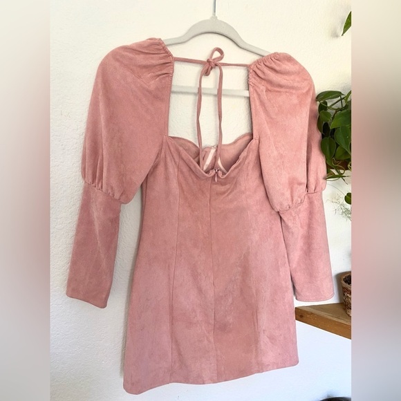 Majorelle Revovle Bria Faux Suede Mini Dress - Picture 6 of 7